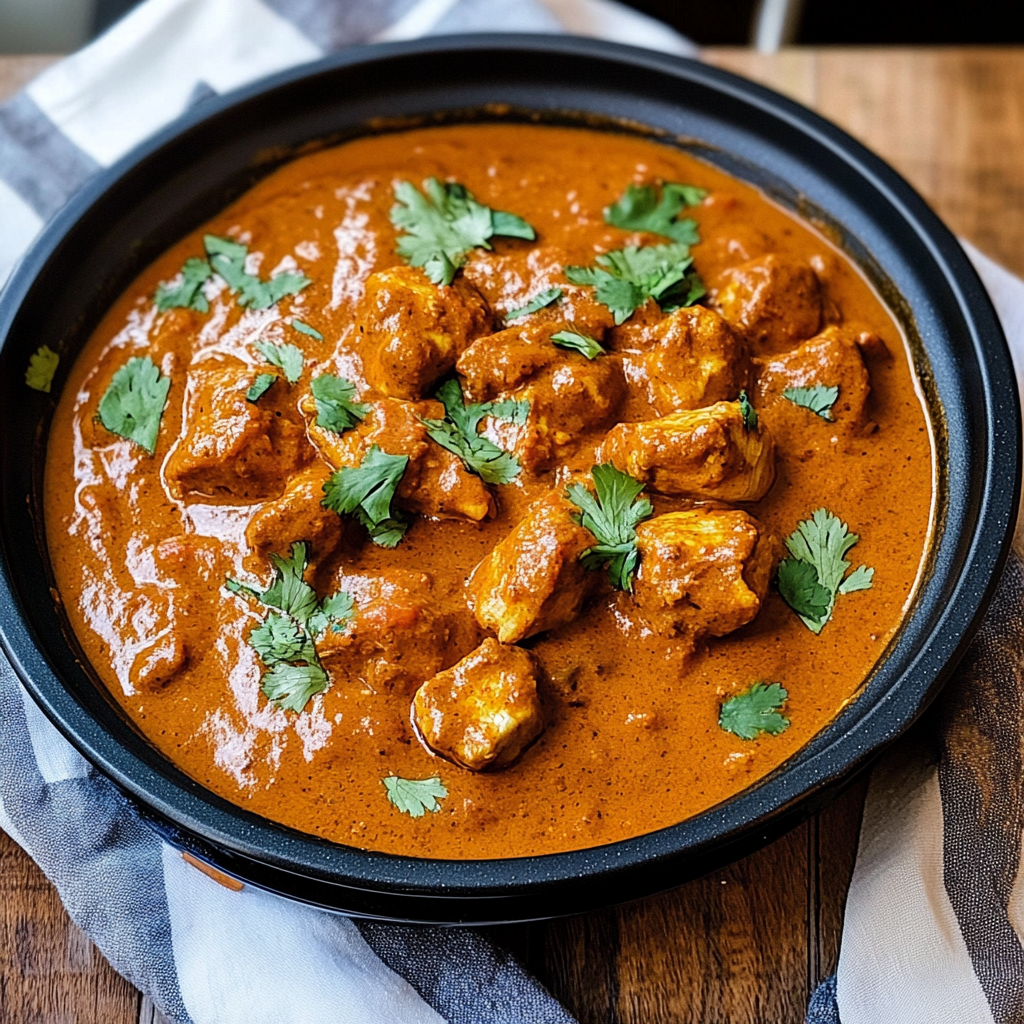 Recipe preparation for Instant Pot Chicken Tikka Masala